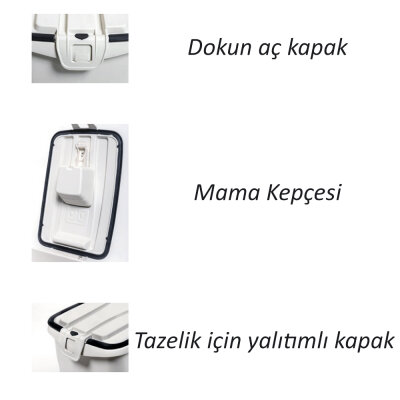 Mama Saklama Kabı Medium-Beyaz 33 kg - 3