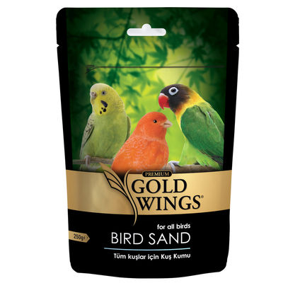 Gold Wings Premium - Premium Kuş Kumu 250 gr 6'lı