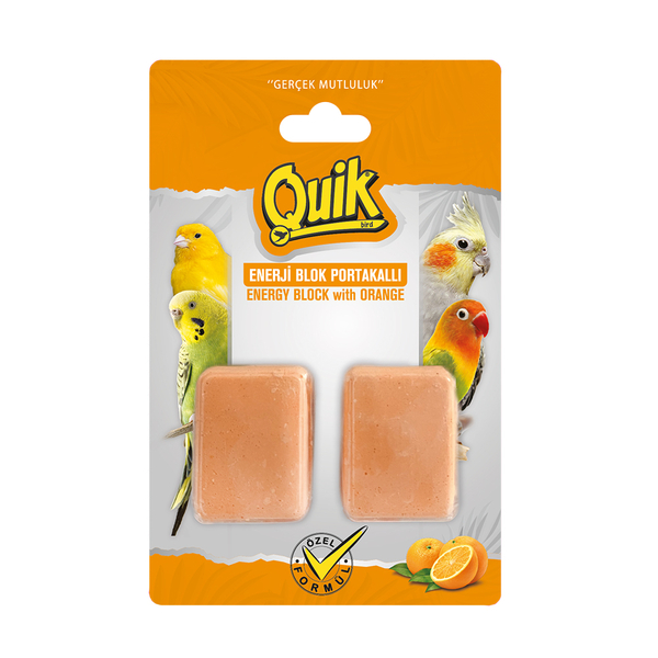 Quik Enerji Bloğu Portakallı 2'li 10 Adet - 3