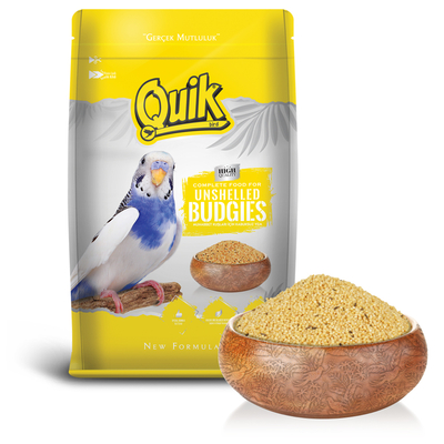 Quik - Quik Special Kabuksuz Kuş Yemi 400gr 8'li