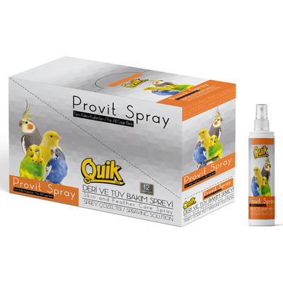 Quik - Quik Tüy ve Bakım Spreyi 50 ml 12'li