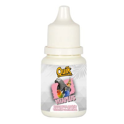 Quik Vita Plus Kuş Vitamini 25 ml 12'li - 3