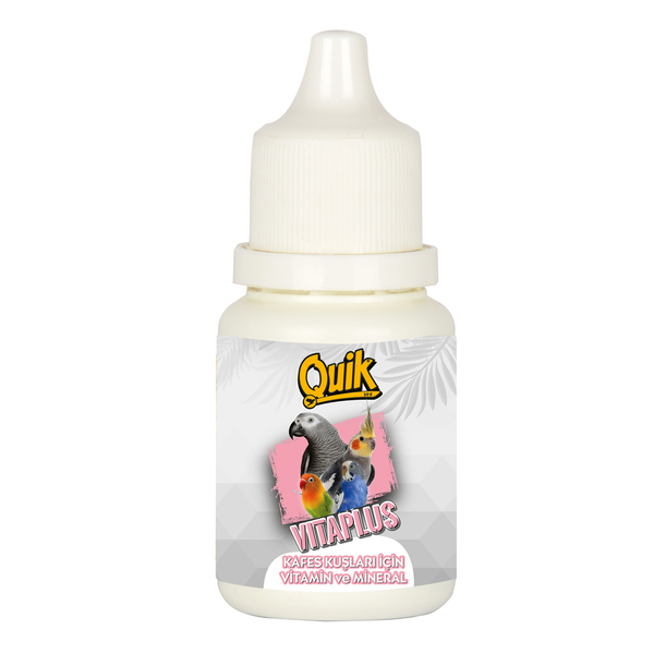 Quik Vita Plus Kuş Vitamini 25 ml 12'li - 3
