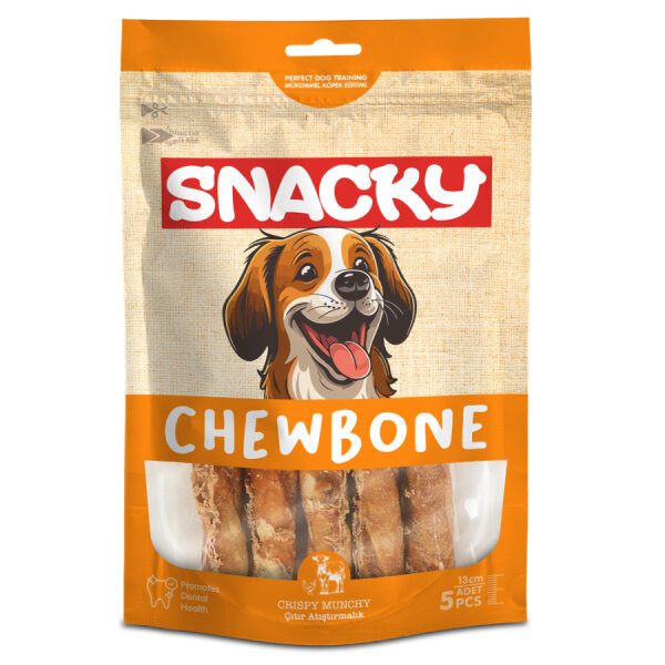 Snacky Çıtır Munchy Köpek Ödül 5'li *13cm *100g *6 Paket - 2