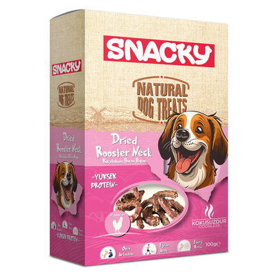 Snacky - Snacky Kurutulmuş Horoz Boyun 100 g - 4'lü Paket