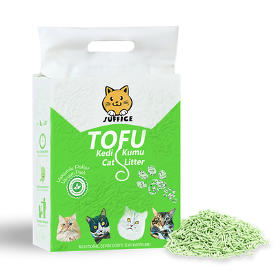Tofu - Tofu Kedi Kumu 6 Lt - 6 Adet