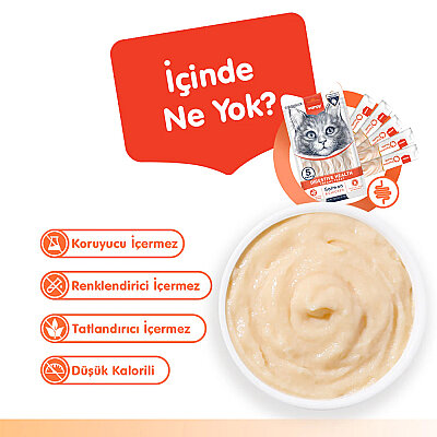 Wanpy Digestive Health Somon Balığı&Tavuk 12'li-F.Krema Ödül 5x14gr - 3