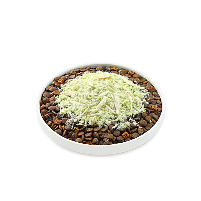 Wanpy Dondurularak Kurutulmuş Fluffy Toppers – Tavuk & Kedi Otu - 30g - 4