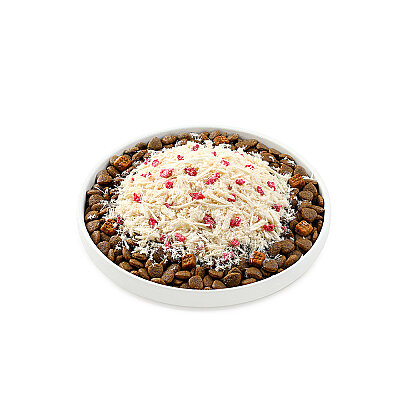 Wanpy Dondurularak Kurutulmuş Fluffy Toppers - Tavuk & Kızılcık - 30g - 4