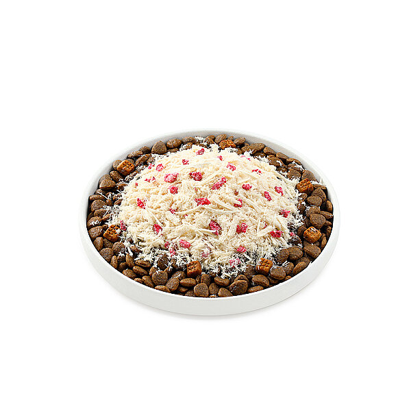 Wanpy Dondurularak Kurutulmuş Fluffy Toppers - Tavuk & Kızılcık - 30g - 4