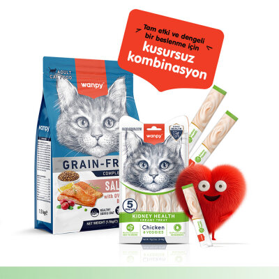Wanpy Kidney Health Tavuk&Sebze 12'li-F.Krema Ödül 5x14gr - 6