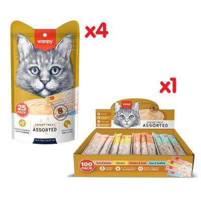 Wanpy Krema Paketi_200 Adet - Wanpy