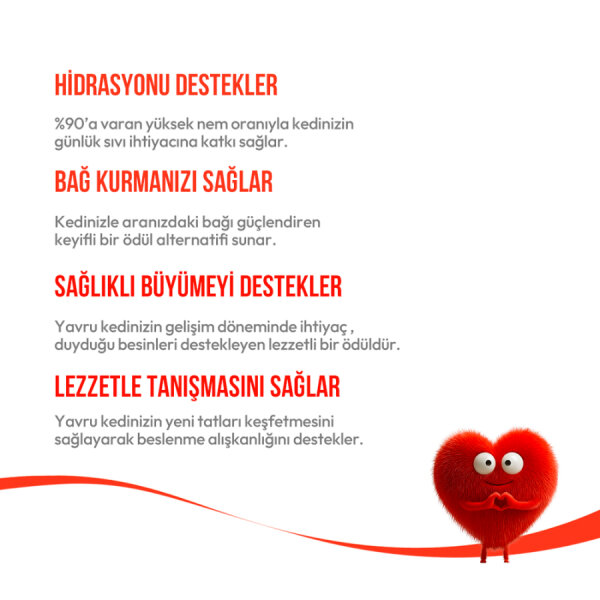 Wanpy Somonlu 12'li - Yavru Kedi Krema Ödülü 5x14 g - 4