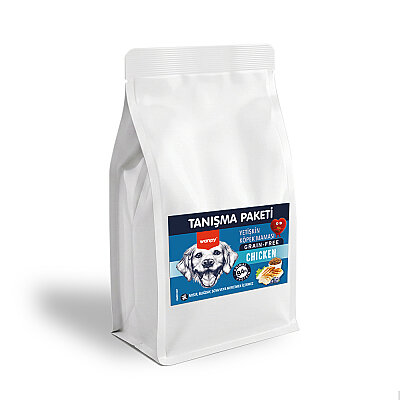 Wanpy Tahılsız Tavuklu Yetişkin Köpek Maması 500 gr - 24 Adet - 2