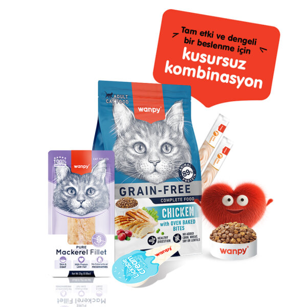 Wanpy Uskumru Fileto 25g Kedi Ödülü - 4