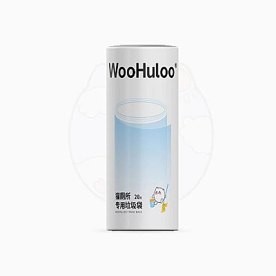WooHuloo Pro Otomatik Kedi Tuvaleti Çöp Torbası 20 Adet - 5