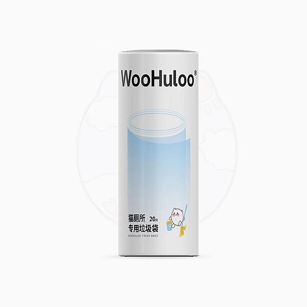 WooHuloo Pro Otomatik Kedi Tuvaleti Çöp Torbası 20 Adet - 5